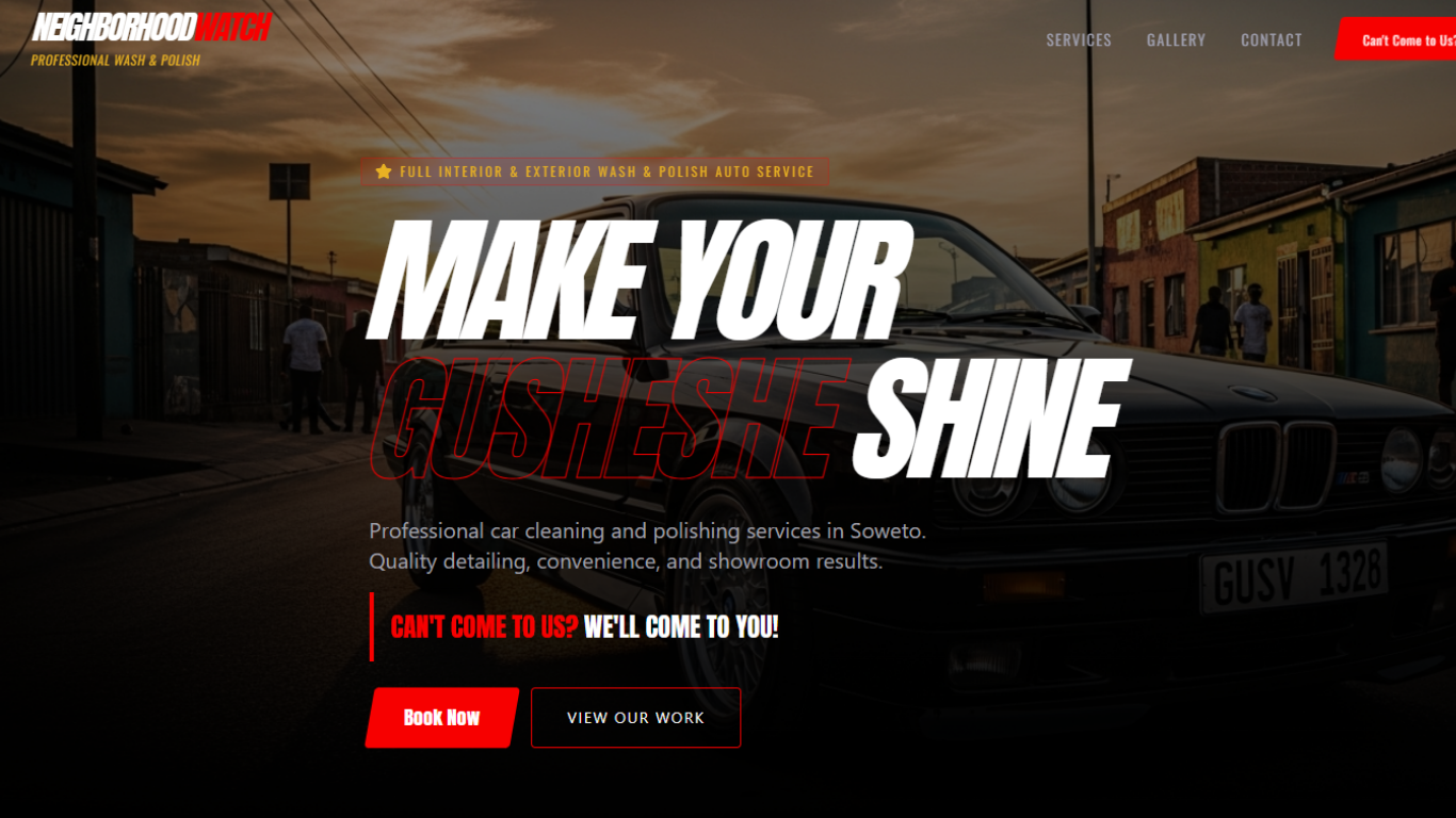 Live Website